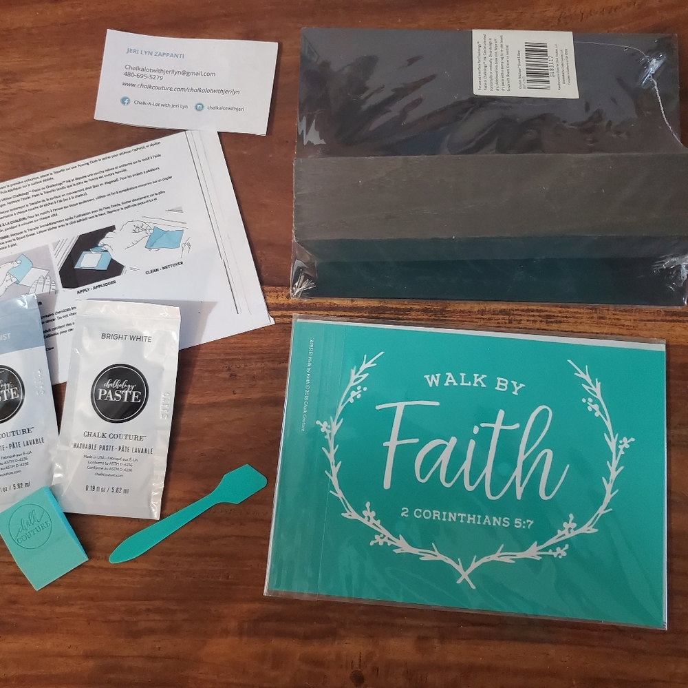 Chalk Couture Size A Walk by Faith bundle